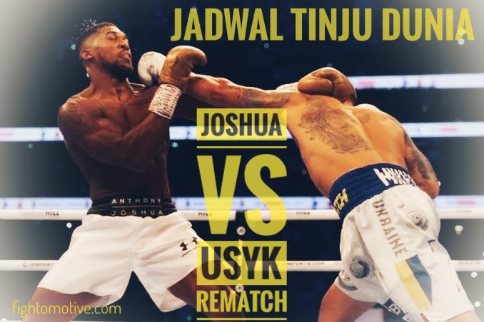 Rematch Joshua Vs Usyk II, Jadwal Prediksinya - Fightomotive.com